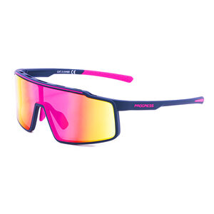 modrá mat/růžová