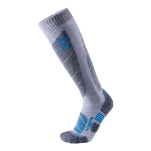 Light Grey Melange/Azure