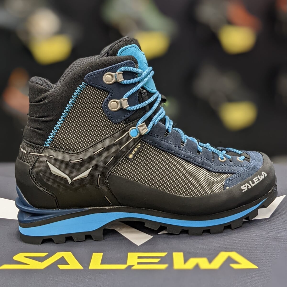 Salewa Ws Crow Gtx Premium Navy/Ethernal Blue Calzado montañismo