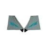 ALTRA TRAIL GAITER Grey/Teal